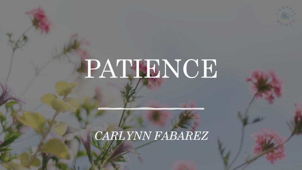 The Fruit of the Spirit: Patience Image